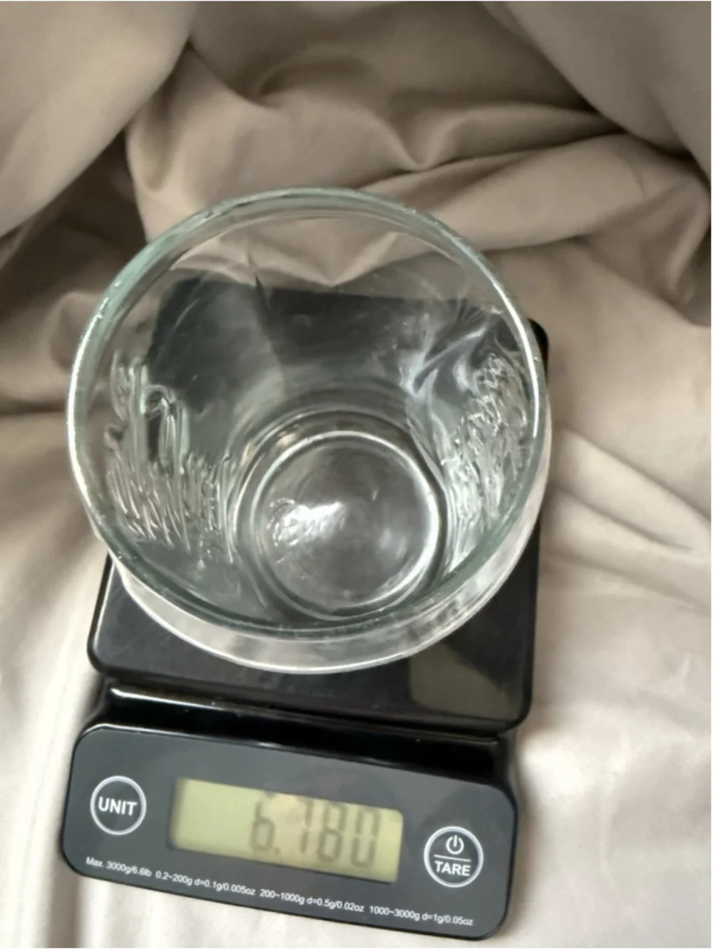 Coca-Cola Coke Can Shaped clear Glass Vintage Soda Drinking Cup